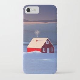 Red House iPhone Case