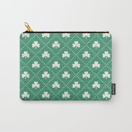 SHAMROCK ON! - emerald Carry-All Pouch