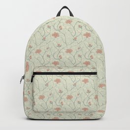Vine Flower Wallpaper Digital Pattern Backpack