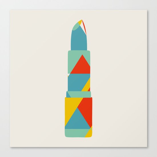 Lipstick Hues Canvas Print