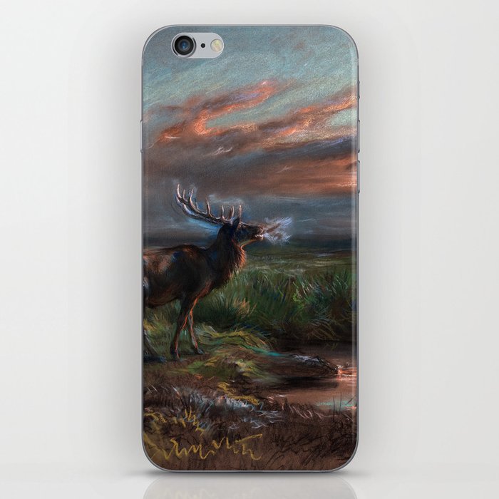 The Call of the Stag, 1890 by Rosa Bonheur iPhone Skin