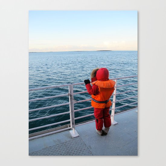 Whale Watching Canvas Print