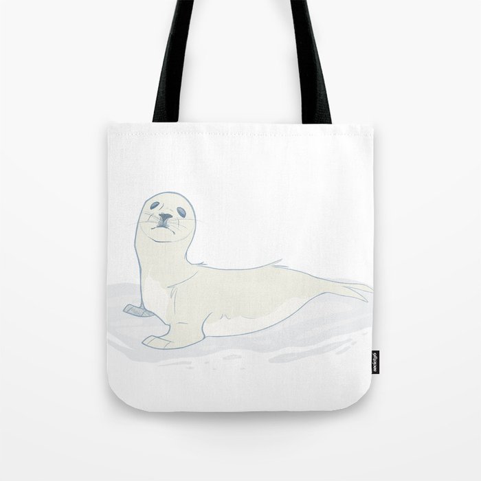 Seal Pup Tote Bag