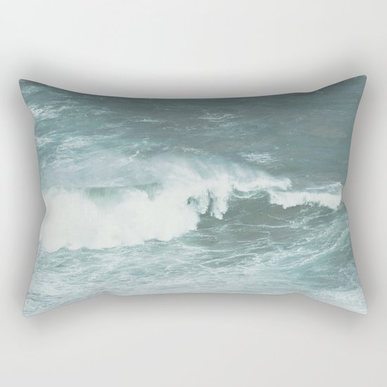 Faded sea Rectangular Pillow