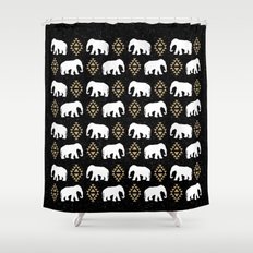 Cool Black White And Gold Shower Curtain Contemporary - Today ... Cool Black White And Gold Shower Curtain Contemporary - Today ...