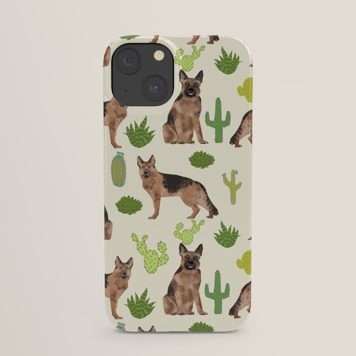 German Shepherd Cactus desert southwest dog lover gifts dog breed