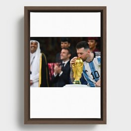 Messi Framed Canvas