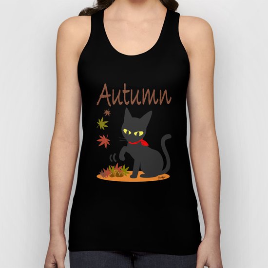 In the Autumn Unisex Tank Top