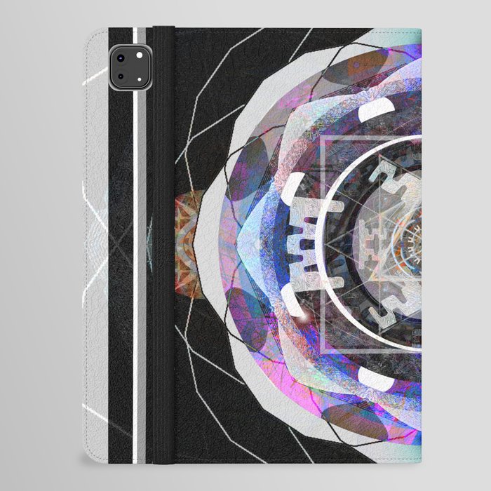 Luck and Divine Decisions Meditation Mandala Sacred Geometry Tapestry Art iPad Folio Case