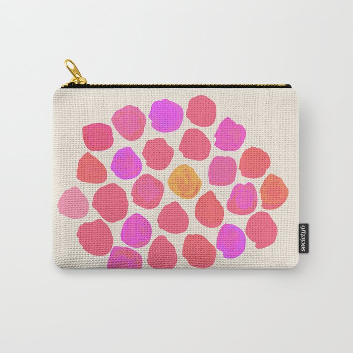 Coral & Pink Carry-All Pouch
