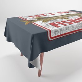 Let's Go Fishing! Tablecloth