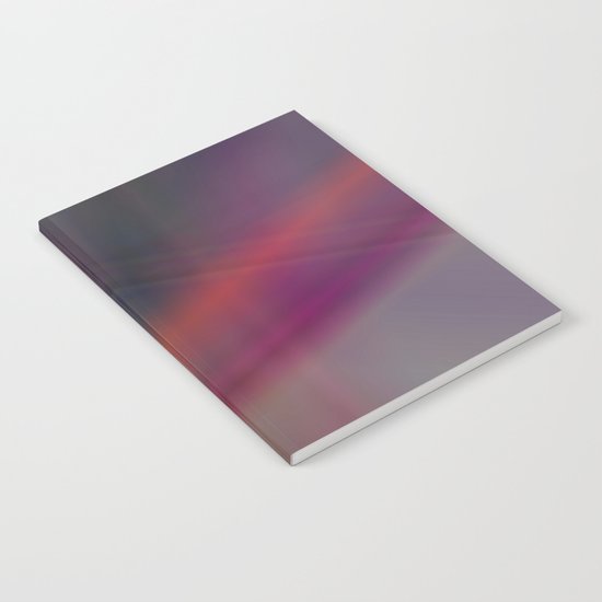 Dark abstract colors Notebook