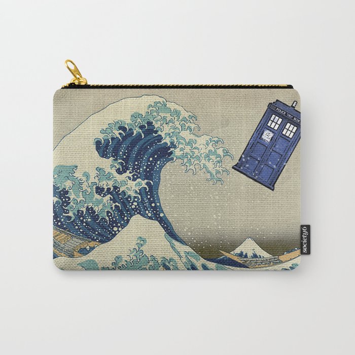 The Great Wave Doctor Who Carry-All Pouch
