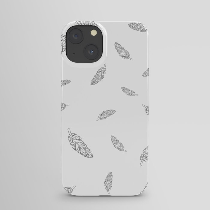 Flying Feathers iPhone Case