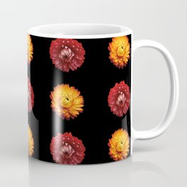 Strawflowers Bright Colorful Pattern Coffee Mug