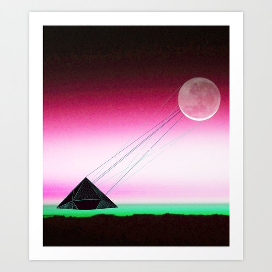 Two way traffic Art Print