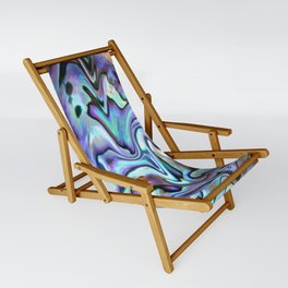 Blue Abalone Pearl Shell Sling Chair