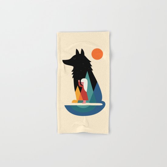 Best Friend Hand & Bath Towel