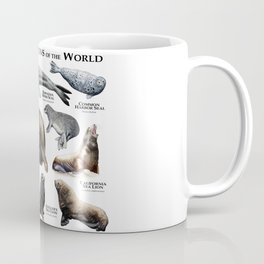 Seals and Seal Lions of the World Coffee Mug