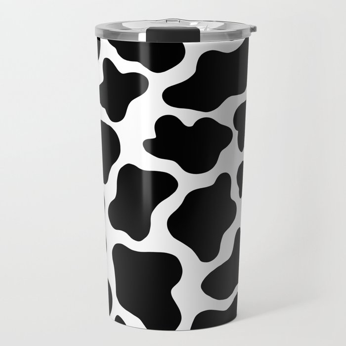 Cow Print Travel Mug