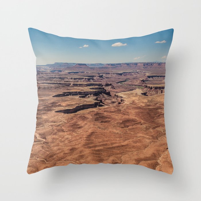 Canyonlands Throw Pillow