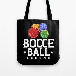 Bocce Ball Italian Bowling Bocci Player Tote Bag