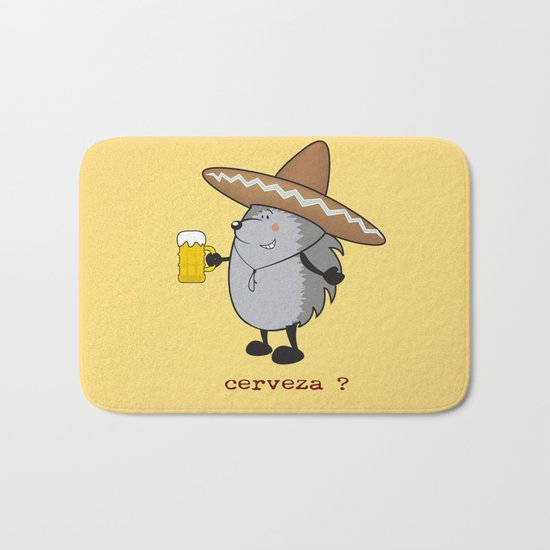 cerveza? Bath Mat