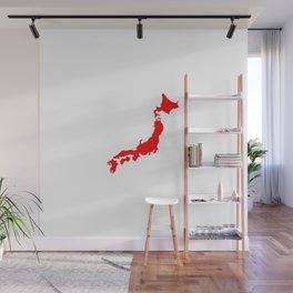 Shape of Japan 3 Wall Mural