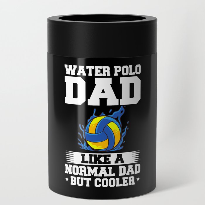 Water Polo Ball Player Cap Goal Game Can Cooler