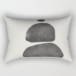 Japandi stones Rectangular Pillow