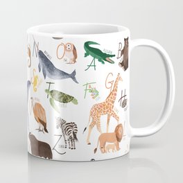 Animal Alphabet Coffee Mug