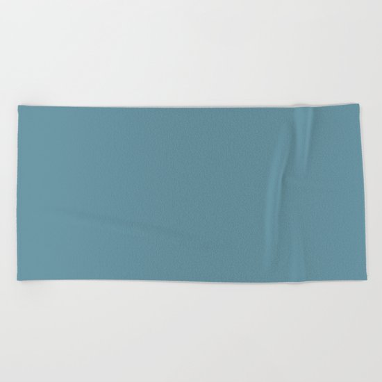 Tahitian Blue Beach Towel
