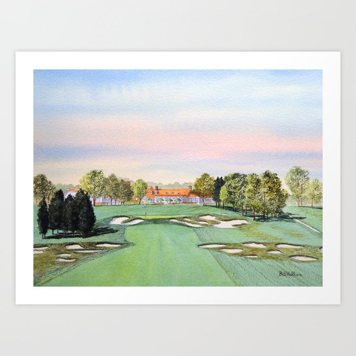 Bethpage State Park Golf Course Art Print