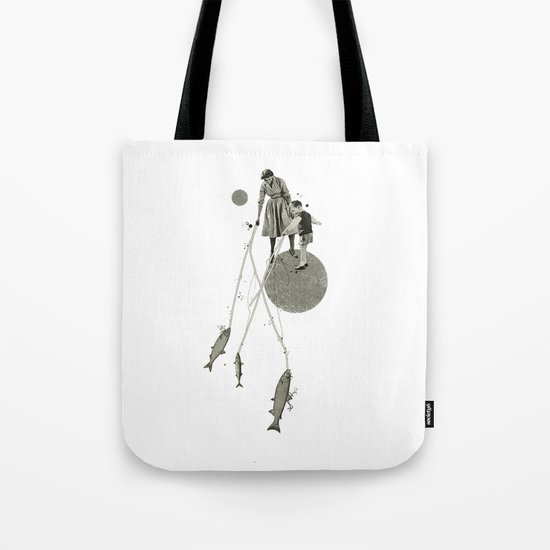 April | Collage Tote Bag