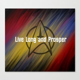 Star Trek Motivational - LLAP (1 of 3) Canvas Print