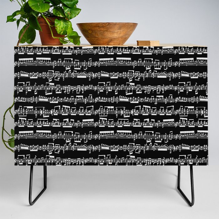 Sheet Music // Black Credenza