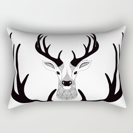 Deer Rectangular Pillow