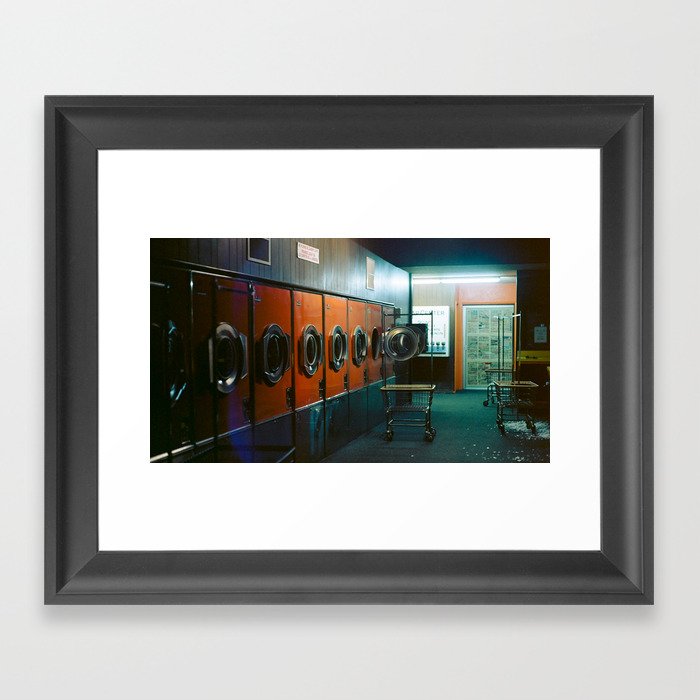 Laundromat Part I Framed Art Print