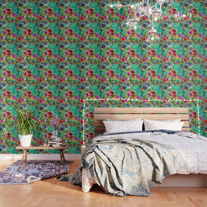 Old Chintz Wallpaper By Amaryllis2simple Society6