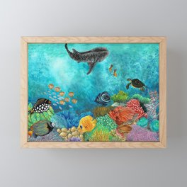 UNDER THE SEA Framed Mini Art Print