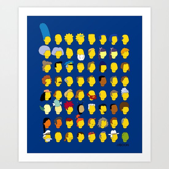 Springfield Follicles Art Print