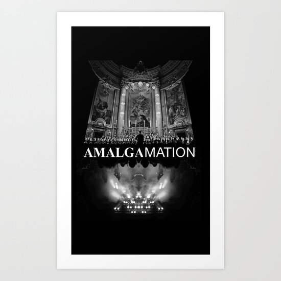 Amalgamation #4 Art Print