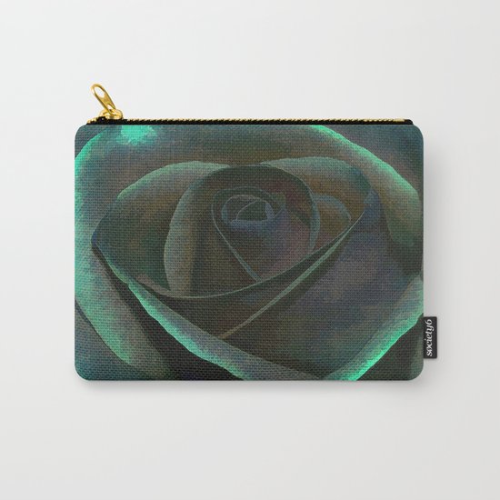 Northern Lights Rose Carry-All Pouch