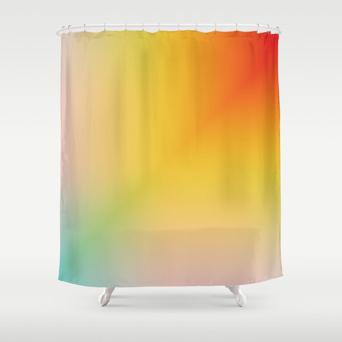 Yellow Gradient Shower Curtain