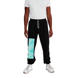Turquoise Sky - Clouds Sweatpants