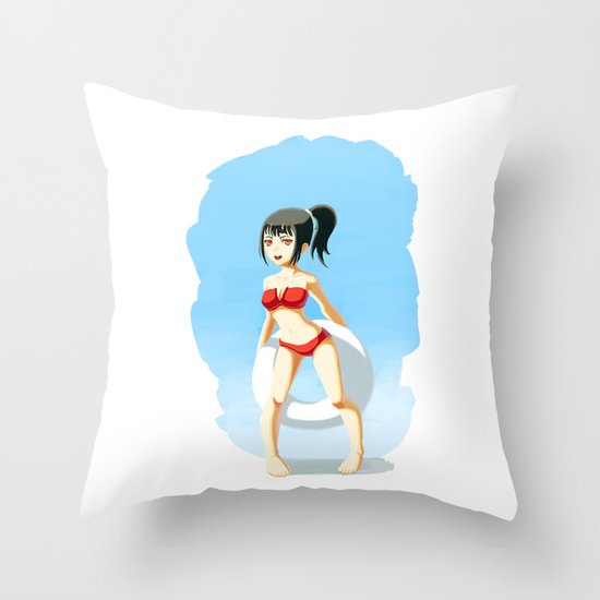 Summer 2 Throw Pillow