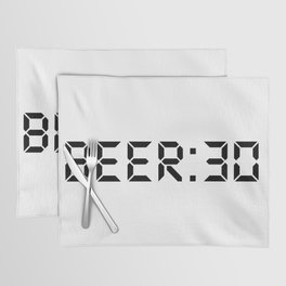 Beer O'clock Funny Placemat