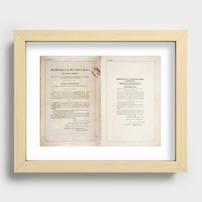 Recessed Framed Print