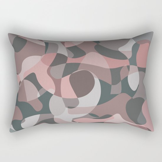 Camouflage XXXVIII Rectangular Pillow