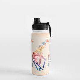Watercolor Giraffe Water Bottle